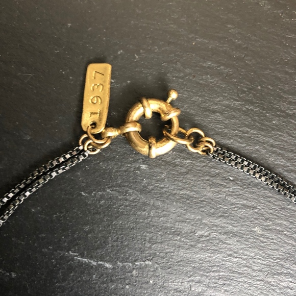 Madewell 1937 Art Deco Necklace Topaz Crystals - Picture 5 of 8